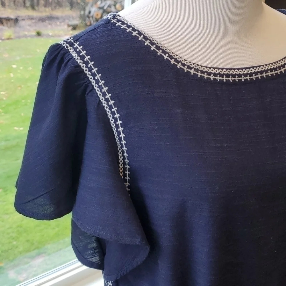 ||GAP|| Navy blue dress, sz small - Picture 4 of 7